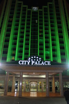 Hotel Front - Evening or Night